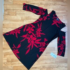 American Living Cold Shoulder Dress
